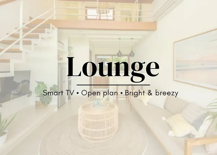 #4 - Peaceful & Bright Lux 1 Bed Loft With Pool アパート チャングー